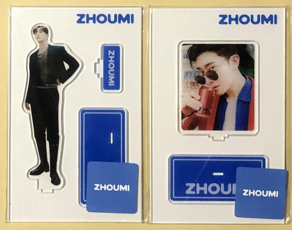 SUPER JUNIOR M SJ M チョウミ ペンミ グッズ 2種セット トレカ アクリルスタンド アクスタ 2023 ZHOUMI FanMeeting in JAPAN Falling Love