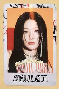 GOT The Beat Red Velvet スルギ SEULGI 白枠 SM&Store 公式グッズ MD ランダム トレカ Stamp On It CD 韓国盤 アルバム