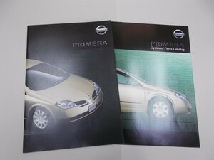 * catalog P12 Primera 2001 year 1 month accessory catalog equipped 