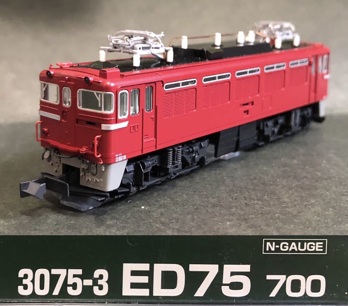 新品・未使用 】 KATO ED75-700形交流電気機関車 最新ロット製品 品番