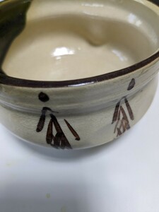 Matha Bowl Rokubei kato rokubei ★ Matcha Tea Bowl horeme storage ★ Есть немного пятна. Без ящика Seto Akatsu