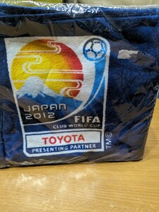 マフラータオル新品★ジャパン2012FIFA クラブワールドカップ★トヨタプレゼンディングパートナー