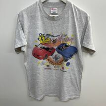 ◆オススメ◆USA製90s Hanes Mastang 35th Anniversary両面プリントTシャツ HEAVYWEIGHT 50/50サイズM_画像1