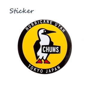 CHUMS Sticker Round Booby Bird CH62-0156 チャムス ステッカー 日本製 新品