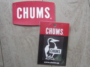 Sticker Chums Booby Bird Emboss ステッカー White 新品 CH62-1126 日本製