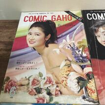 昭和41年発行　COMIC GAHO　コミック画報　4冊　昭和レトロ　雑誌　古本_画像3