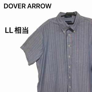 DOVER ARROW ストライプ柄 コットン 半袖 シャツ