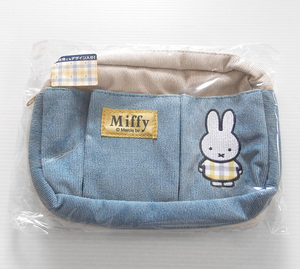  Miffy bag in pouch post office limited goods corduroy winter pouch case miffy Dick * bruna embroidery ... Chan goods ...