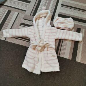 値下げしました ジェラートピケ キッズ 女の子ガウン 腹巻きセット サイズXS