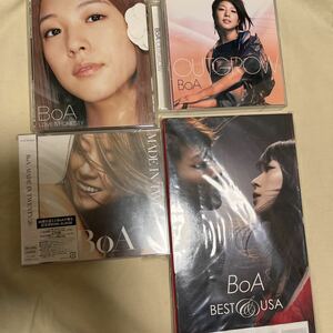 BoA CD4枚セット LOVE&HONESTY/OUTGROW/MADE IN TWENTY(20)/BEST&USA