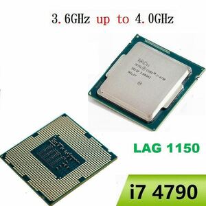 CPU Intel Core i7 - 4790 3.6GHz PCパーツ インテル 動作確認済み 美品 LGA1150