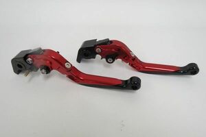 Ducati Diavel 1198 1098 Monster Billet Lear Lever Long Red [AE-DCD-3]