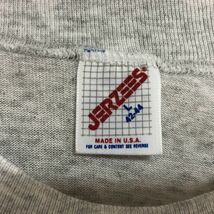 ジャージーズ 90ｓ　ＵＳＡ製半袖Tシャツ　花柄　ビンテージ　グレー59 古着　入手困難　激レア　希少 人気　ビッグプリント　アメリカ製_画像10