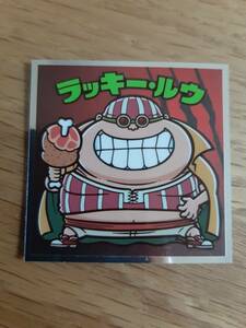 まとめて取引500円以上で郵便書簡無料　ワンピースマンREDシール　No.14 ラッキー・ルウ 送料63円 ビックリマン 4