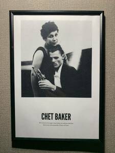 CHET BAKER チェット ベイカー JAZZ ポップアート A4 額付き 送料込み ①