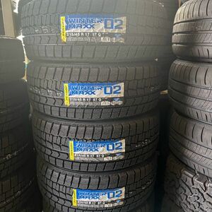 即納 今期入荷 2023年製～ ダンロップ ウィンターマックス WM02 215/45R17 4本 SET 国内正規品 数量限定特価 送料無料 早い者勝ち