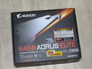 ★GIGABYTE B450 AORUS ELITE AMD B450チップセット搭載 マザーボード 【Socket：AM4】