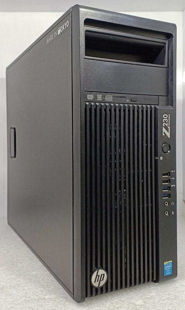○v3 Xeon搭載高性能タワー型WS HP Z230 Workstation (Xeon E3-1270 v3