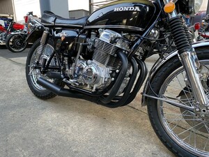 CB750K k0 k1 k2 k3 k4 k5 k6 k7 ショート管 ブラック マフラー CB750FOUR 国内生産