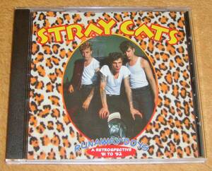 US盤CD☆ストレイ・キャッツ／RUNAWAY BOYS ：A RETROSPECTIVE '81-'92（E2-53728） ベストアルバム、STRAY CATS、ブライアン・セッツァー