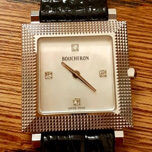 BOUCHERON Boucheron tia man wristwatch 18K