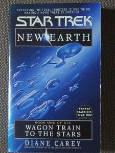 Star Trek New Earth Book One of Six 著/ Diane Carey ペーパーバック　英語版 Pocket Books