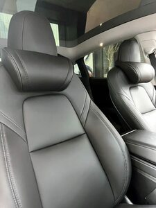 ２枚　テスラモデル3および3 y x sネックピローヘッドレストピロー,車のシート,首,枕ヘッドサポート,アクセサリー