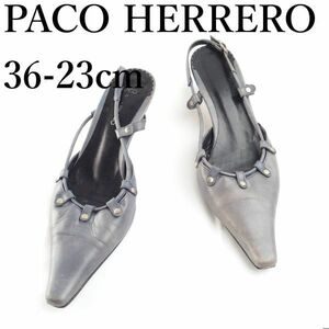 LK3968*PACO HERRERO*レディースパンプス*36-23cm*グレー系