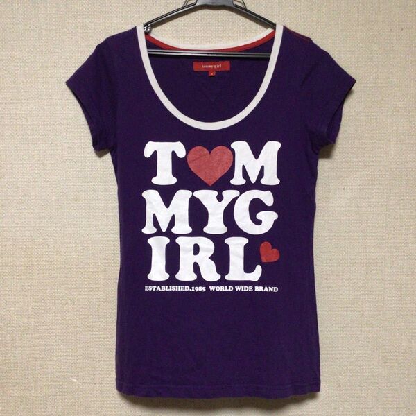 Tommygirl Tシャツ S 半袖Tシャツ トミーヒルフィガー レディースTシャツ