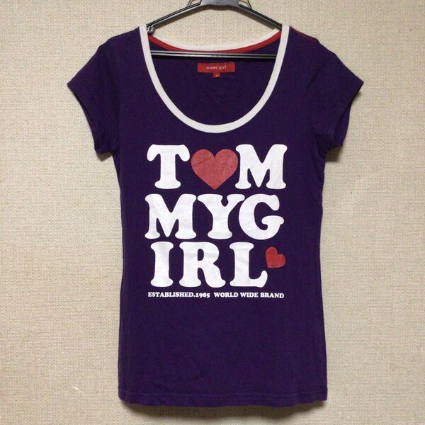 Tommygirl Tシャツ S 半袖Tシャツ　トミーヒルフィガー　レディースTシャツ