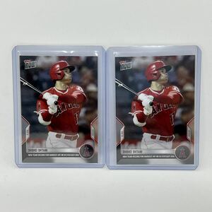 大谷翔平 Shohei Ohtani 2022 Topps Now #413 2枚セット New Team Record For Hardest-Hit HR In Statcast-ERA