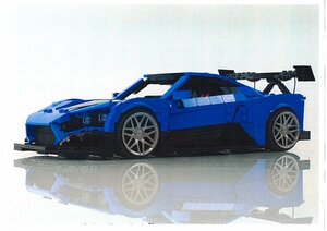 LEGO レゴ 正規品＋一部互換品 Zenvo TSR-S MOC-131257 パーツ数1457