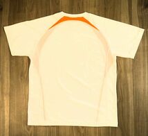 ②【USED】 Adidas clima365 アディダス Ｔシャツ Ｌサイズ 白地 アディダスジャパン_画像3