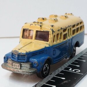 日本製トミカ No,6【イスズ ボンネット バス ISUZU BONNET BUS　ベージュ/水色】1/110ミニカー■黒箱 いすゞ【中古】送料込