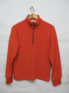 Fox fire Foxfire half Zip sweat sweatshirt lady's S orange b18247