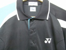 YONEX ヨネックス ベリークール 半袖 ポロシャツ S 黒 b18123_画像4