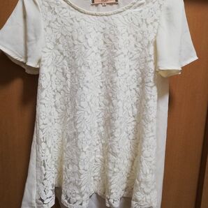 美品 pink adobe レースブラウスシャツ Mサイズ