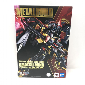 【中古】バンダイ METAL BUILD 開封 ガンダムアストレイゴールドフレーム 天ミナ (天空の皇女Ver.)