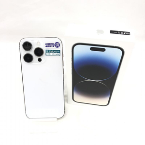 【中古】【SIMフリー】○iPhone 14 Pro 256GB(シルバー)[249008237272]