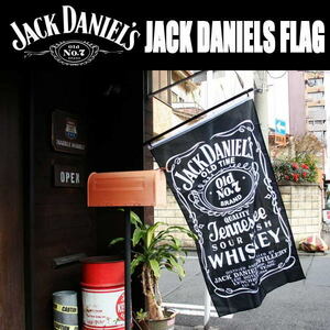 リアル・フラッグ 旗 JACK DANIEL'S ジャックダニエル タペストリー アメリカン雑貨 ガレージ インテリア