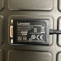 【Lenovo】レノボ　接続変換アダプター　コネクター　Mini-DisplayPort to VGA Adapter Model PN:STM STDP3100_画像2