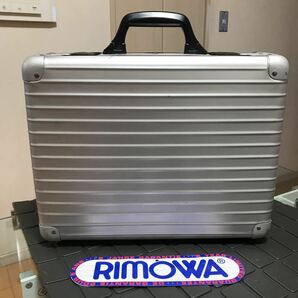 #A 廃盤/レア/希少【RIMOWA】リモワ アタッシュケース トランクケース アルミジュラルミンケース ヴィンテージ/オールドリモワ 超軽量の画像7