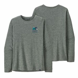 Lサイズ CPGX 新品 Patagonia ロングスリーブ キャプリーン クールデイリー グラフィックシャツ ラッシュガード 