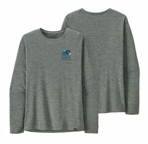 Lサイズ CPGX 新品 Patagonia ロングスリーブ キャプリーン クールデイリー グラフィックシャツ ラッシュガード 