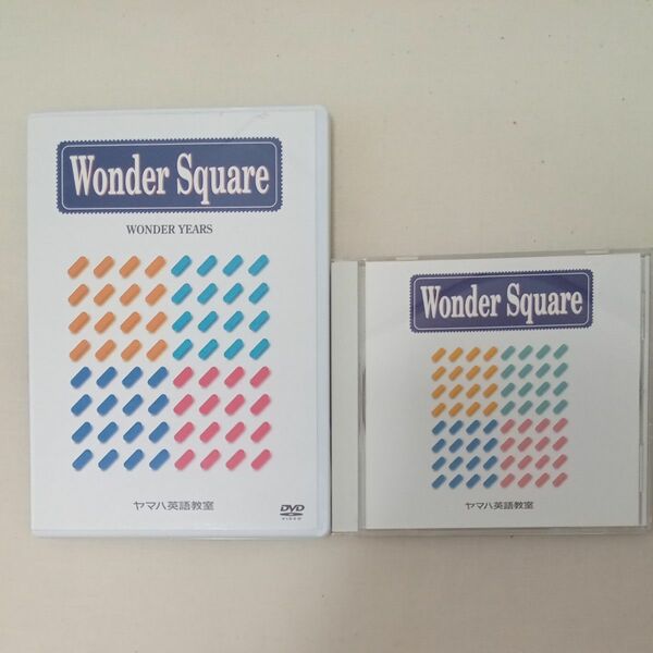 ヤマハ英語教室　 Wonder Square DVDとCD セット