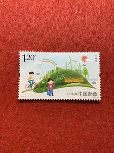 中国切手　未使用　2015年/2015ー11J/世界環境デー/1種完