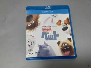 c9764◆Blu-rau＋DVD「PET-ペット-」 The Secret Life of Pets