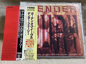 TENDER FURY - GARDEN OF EVIL APCY-8012 国内初版 日本盤 帯付 廃盤 レア盤