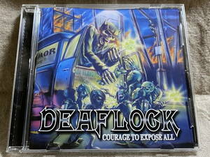 [スラッシュメタル] DEAFLOCK - COURAGE TO EXPOSE ALL 2013年 廃盤