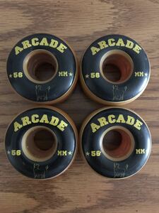 デッドストック ARCADE ウィール 56mm アーケード Wheel スケートボード スケボー Skate Board Sk8 Spitfire スピットファイヤ WHEELS